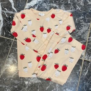 Petit Lem Strawberry Pajamas